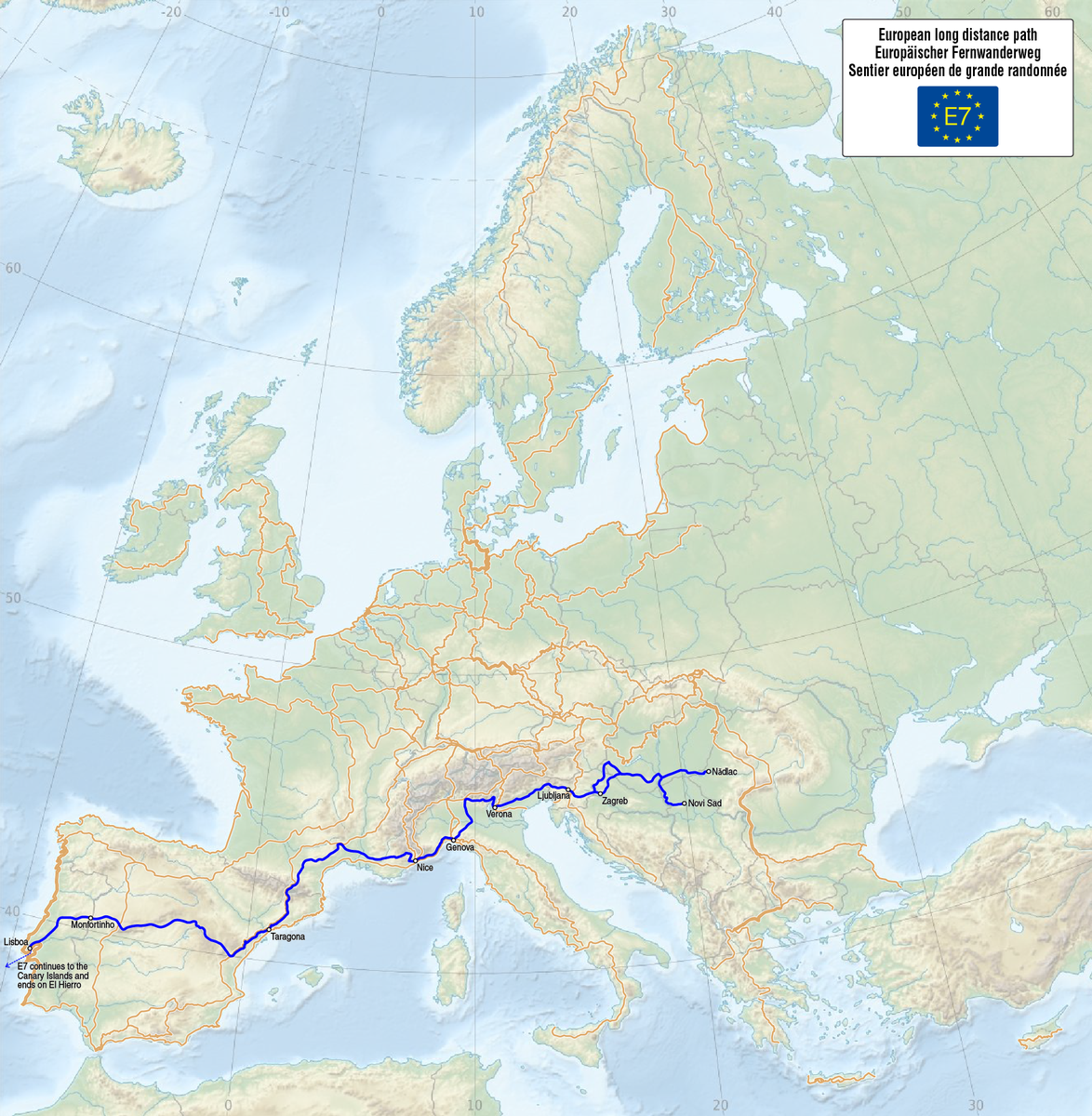 E7 - European Long Distance Path