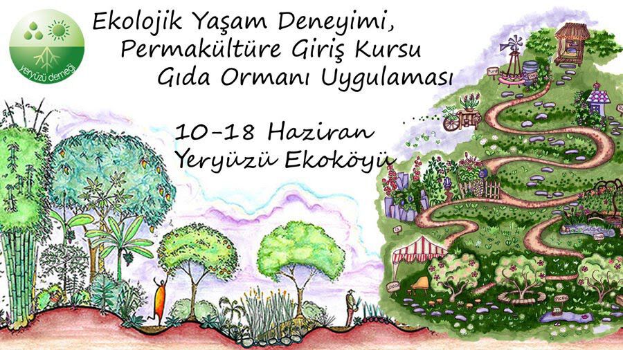 Ekolojik Yaşam Deneyimi, Permakültüre Giriş Kursu ve Gıda Ormanı